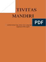 Coklat Sederhana Lembar Kerja Aktivitas Mandiri