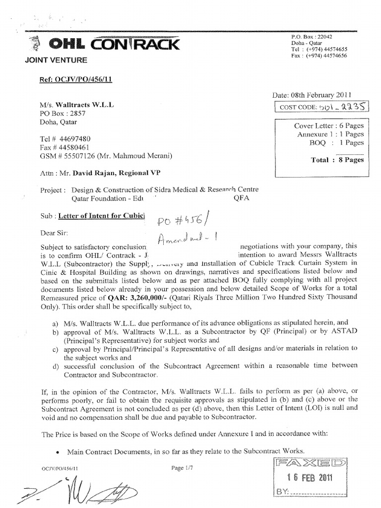 OCJV-PO-456-11 Rev.0 | PDF
