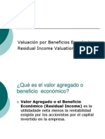 Residual Income Valuation (Spanish)