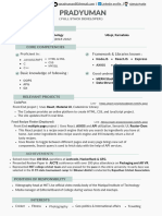 Pradyuman Resume (Fullstack)