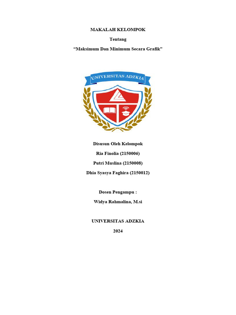 Model dan Metode Program Linear | PDF | Metode & Bahan Ajar | Komputer
