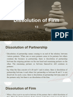 12 Dissolution of Firm