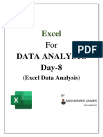 Data Analyst Course On Excel
