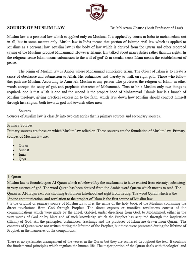 source-of-muslim-law-pdf-sharia-quran