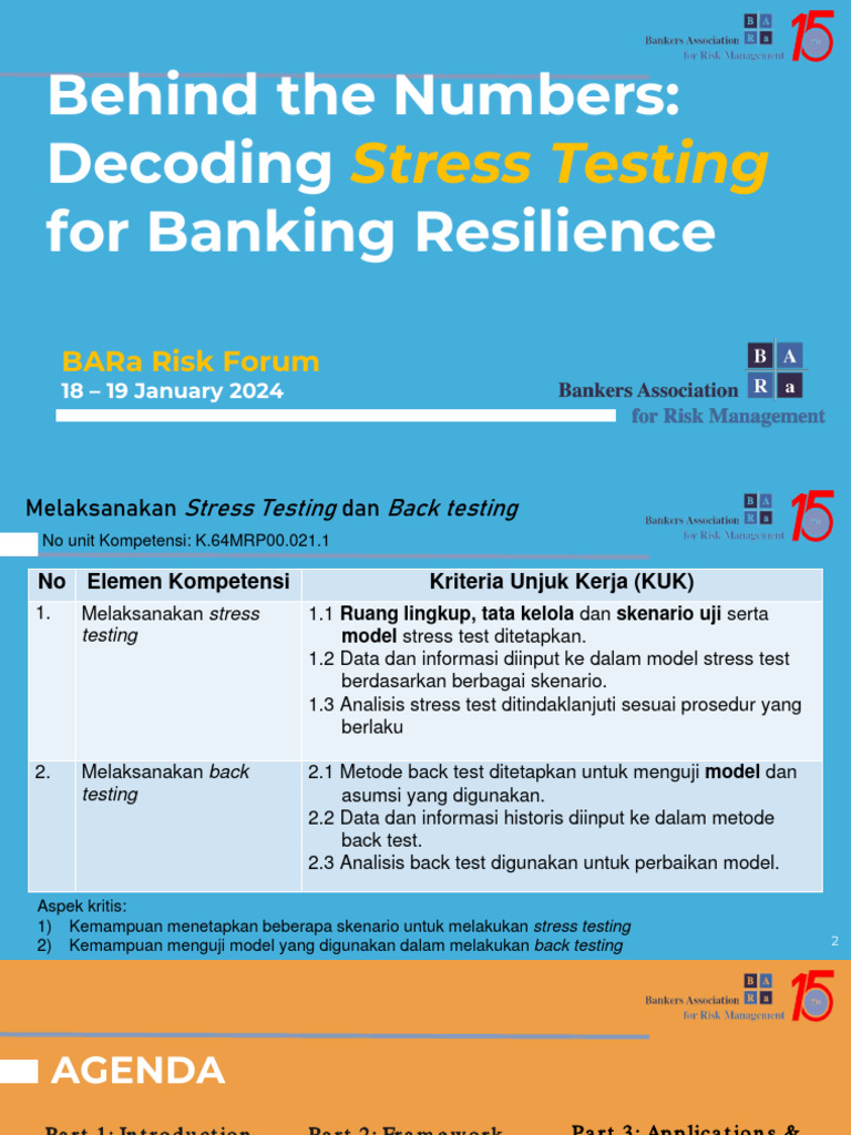Stress Testing for Banking Resilience | PDF | Liquidity Risk ...