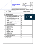 Appendix A Scope Of Supply Bagging Package Rev. A