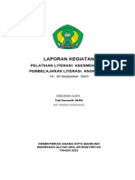 Laporan - Pintar - Pembelajaran Literasi - Sept 2023 - Tuti Garnasih