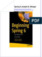 Beginning Spring 6 Joseph B Ottinger Full Chapter