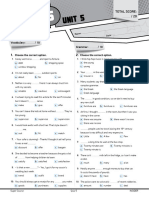 INSIDER Exam TEST STUDENT'S Interactive Quiz 5