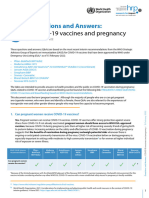 WHO 2019 NCoV FAQ Pregnancy Vaccines 2022.1 Eng