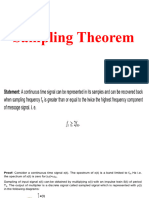 sampling theorem 