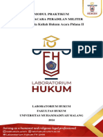 Modul Hukum Acara Peradilan Militer (HAPID II)