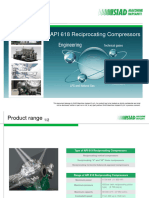 SIAD Reciprocating Compressor API 618 Catalogue