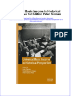Universal Basic Income in Historical Perspective 1St Edition Peter Sloman Ebook Full Chapter