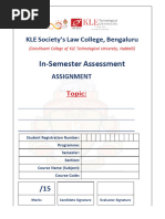 CONSTITUTION 2 TEAM - 1 Assessment