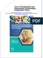 Innovations in Fermentation and Phytopharmaceutical Technologies Hrudayanath Thatoi Full Chapter