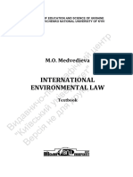 Textbook On Int Env Law - Medvedieva