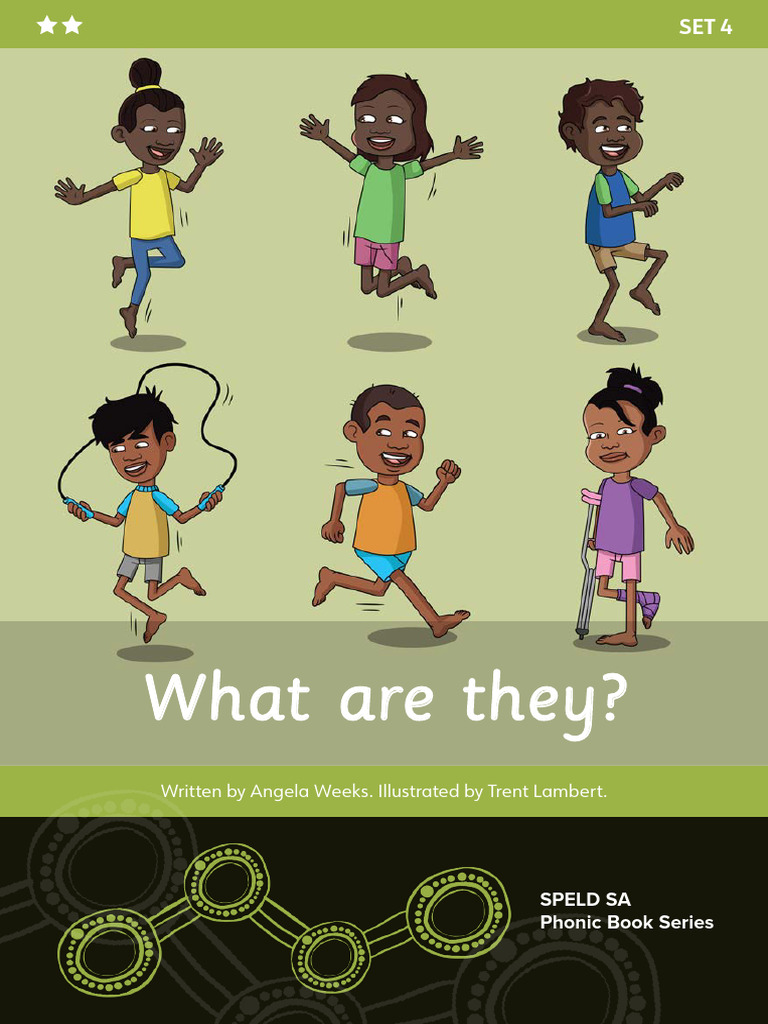 SPELD SA Phonic Book Series Set 4 | PDF | Human Communication