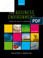 Dorron Otter (Editor) - Paul Wetherly (Editor) - The Business Environment - Themes and Issues in A Globalizing World (2018) - Libgen - Li
