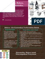 Sarana Ilmiah, Bahasa, Matematika, Statistika Dan Logika