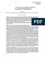 1979 Efficient solution of design problems using a sequential-modular flowsheeting programme