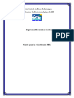 Guide pour la rédaction du PFE