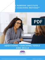 Additional Coaching Tools and Skills