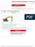 Oil Filter (Hydraulic Hammer) - Replace - If Equipped (M0083583-14)