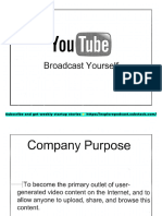 The Pitch Deck YouTube Used To Raised 3 5M in VC 1713527728