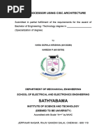 Mips Processor Using Cisc Architecture