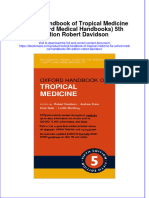 Oxford Handbook of Tropical Medicine 5E Oxford Medical Handbooks 5Th Edition Robert Davidson Download PDF Chapter