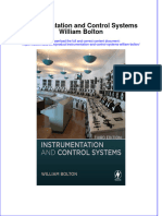 Instrumentation and Control Systems William Bolton Full Chapter