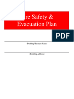 Fire Safety & Evacuation Plan