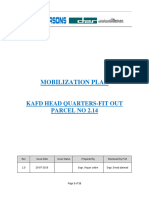 Mobilization Plan Kafd-2