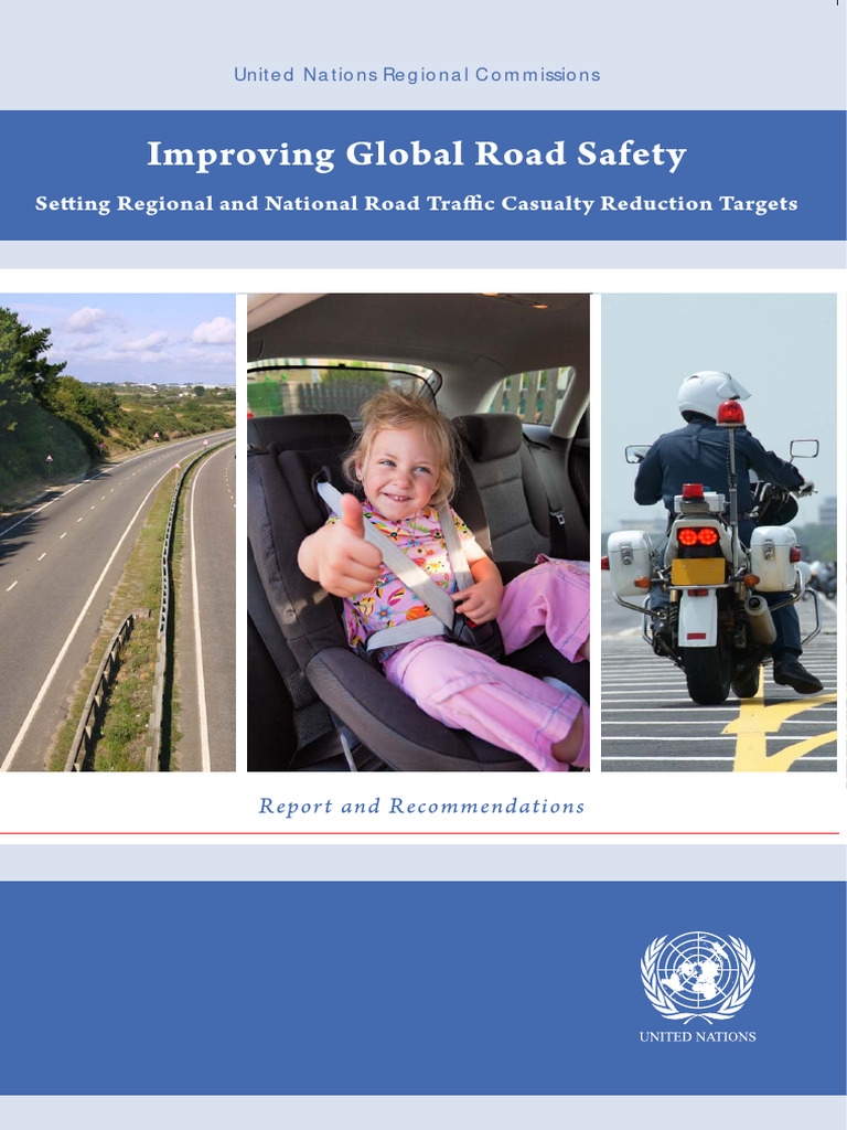 Global Road Safety Targets Report | PDF | Road Traffic Safety | Traffic ...