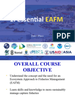 Essential EAFM - Course Overview 2018