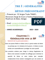 Chap I Generalites Sur Le BP Esupj 2023 - 2024