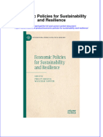 Economic Policies For Sustainability and Resilience Full Chapter