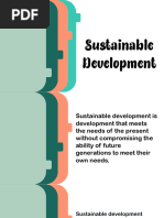 Sustainable Development Goals & Approaches