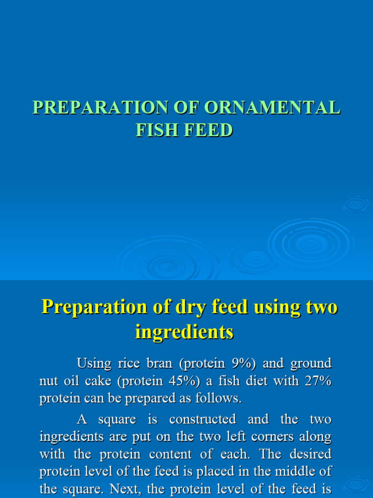 Chapter - 9 Feed Preperations | PDF | Manure | Foods