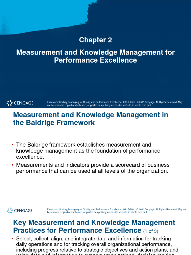 Measurement & Knowledge Management for Excellence | PDF | Analytics | Data