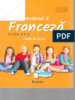 Caiet Booklet - Franceză, Clasa A V-A