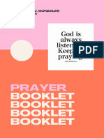 Prayer Booklet