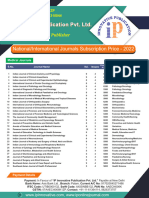 IP Journals Catalogue 2022