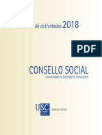 Memoria Do Consello Social 2018