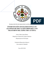 Intervención Socio-Emocional en Alumnos de Educación Primaria Con Trastorno Del Espectro Autista