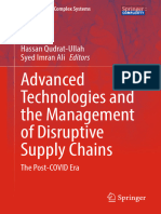 Advanced Technologies and The Management of Disruptive Supply Chains