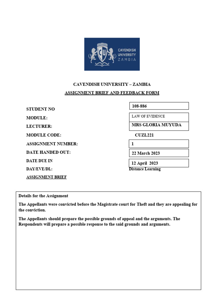 Evidence Assignment Pdf Witness Criminal Procedure In South Africa