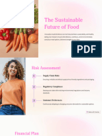 The Sustainable Future of Food