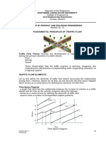 CVE 06 Highway and Railroad Engg 12 Fundamental Principles of Traffic Flow